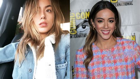 chloe bennet before and after.